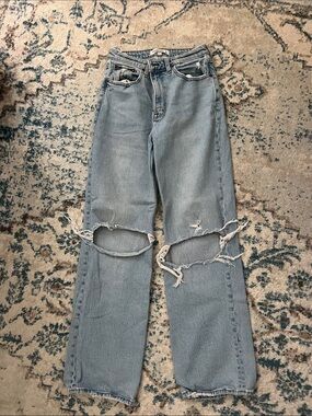 Abercrombie & Fitch 90’s Relaxed Jean High Rise Curve Love